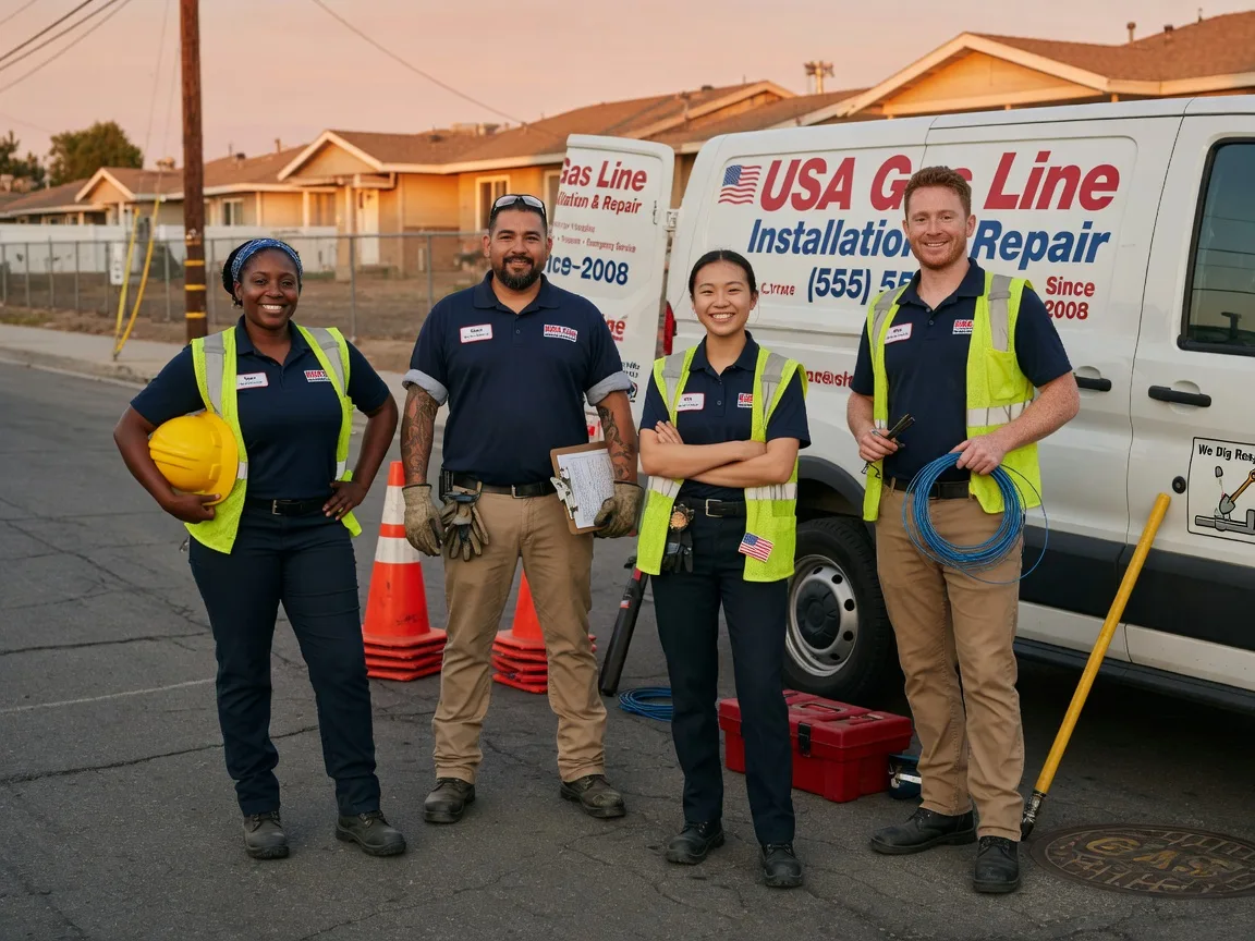 Gas Line Installation company in Beaverville, IL